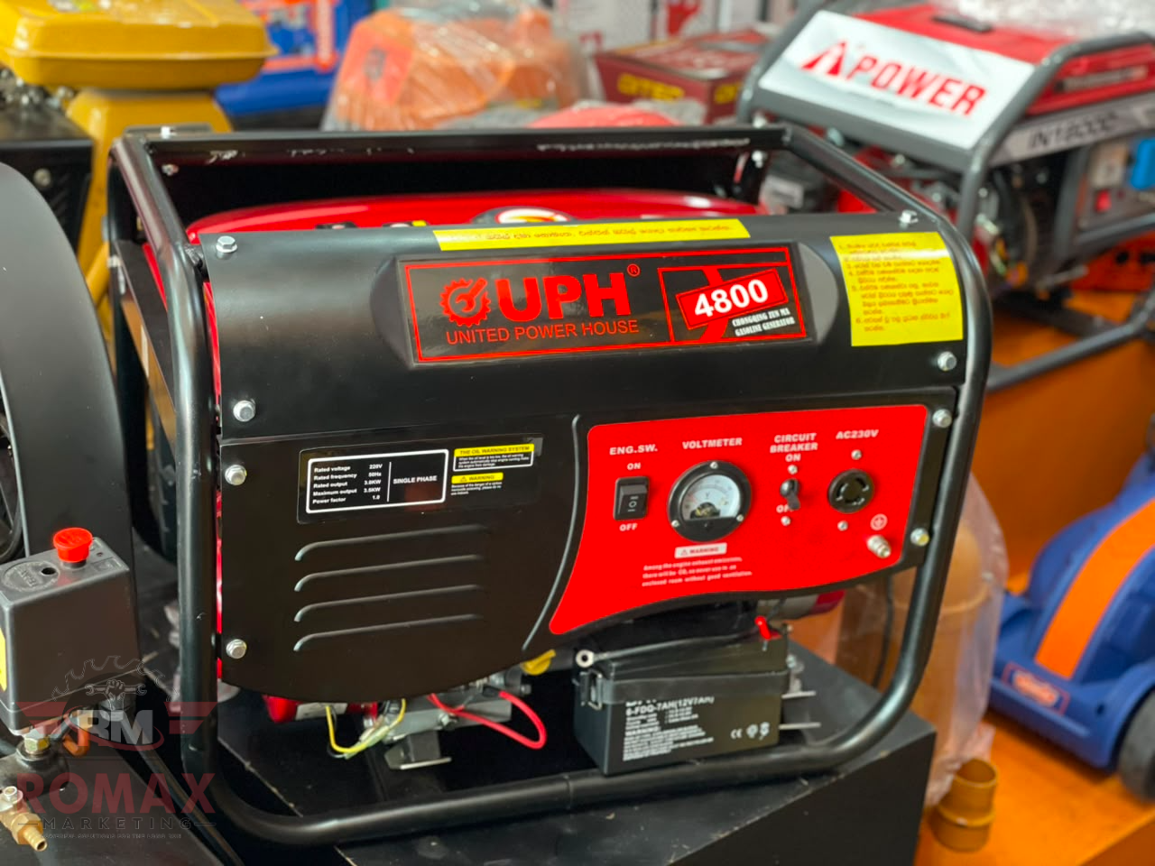 UPH 4800 Petrol Generator 3.5kW