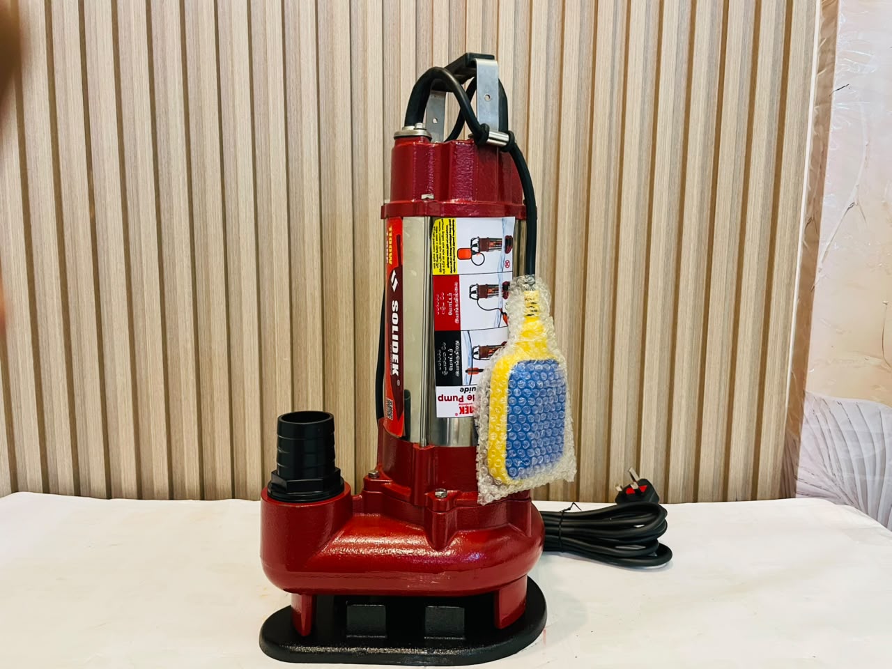 SOLIDEK V1100F Sewage Submersible Pump 1.5HP (SSP015)