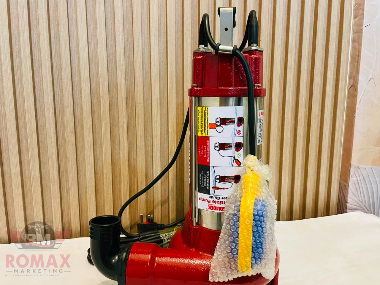 SOLIDEK V1500DF Sewage Submersible Cutter Pump 2.0HP (SSP020)