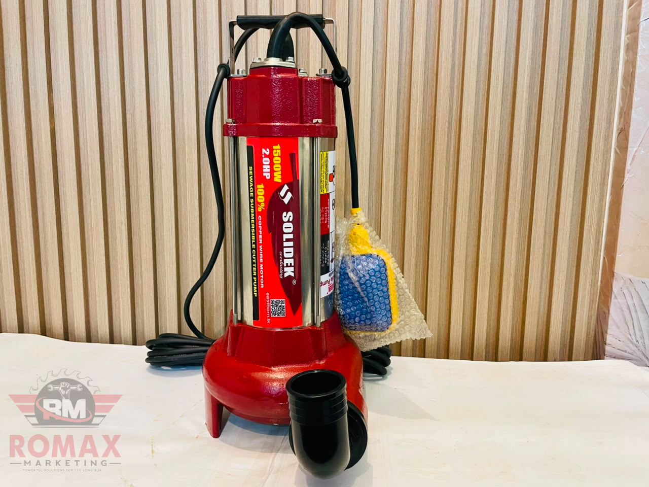SOLIDEK V750F Sewage Submersible Pump 1.0HP (SSP010)