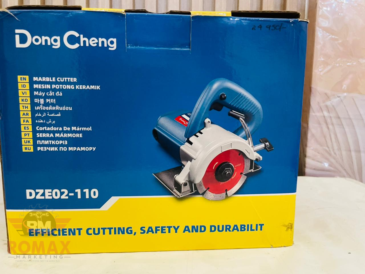 Dongcheng DZE02-110 Marble Cutter (1240W)
