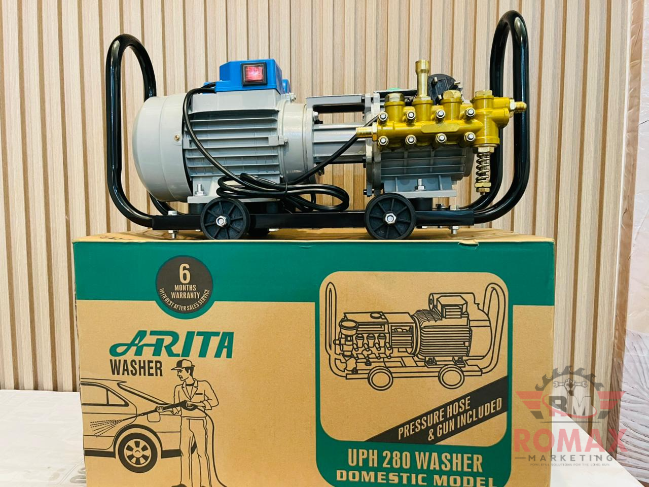 ARITA QL-280 High Pressure Washer (80 Bar, 1.6KW)