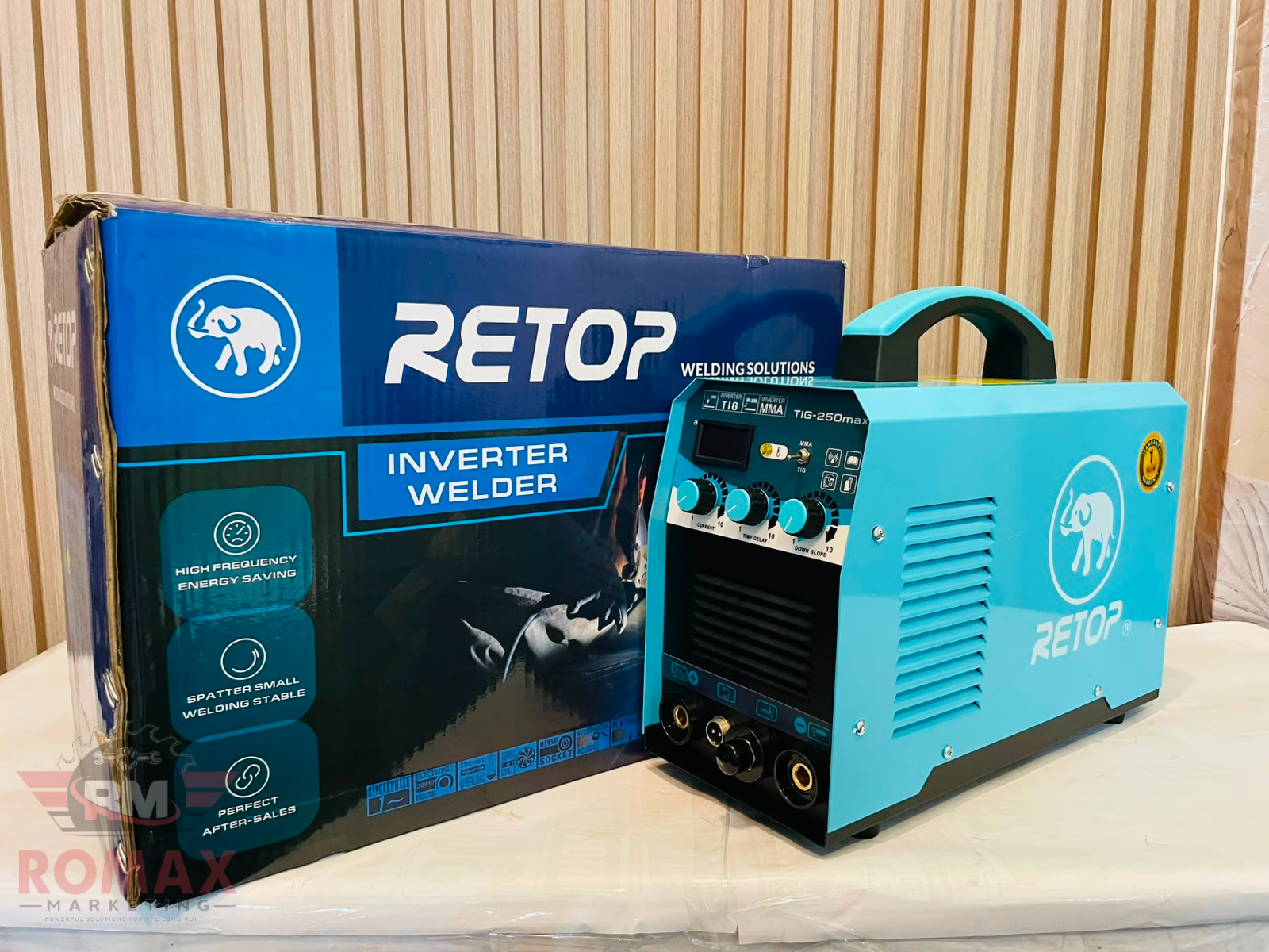 RETOP TIG-250 MAX Professional TIG / MMA Welding Machine