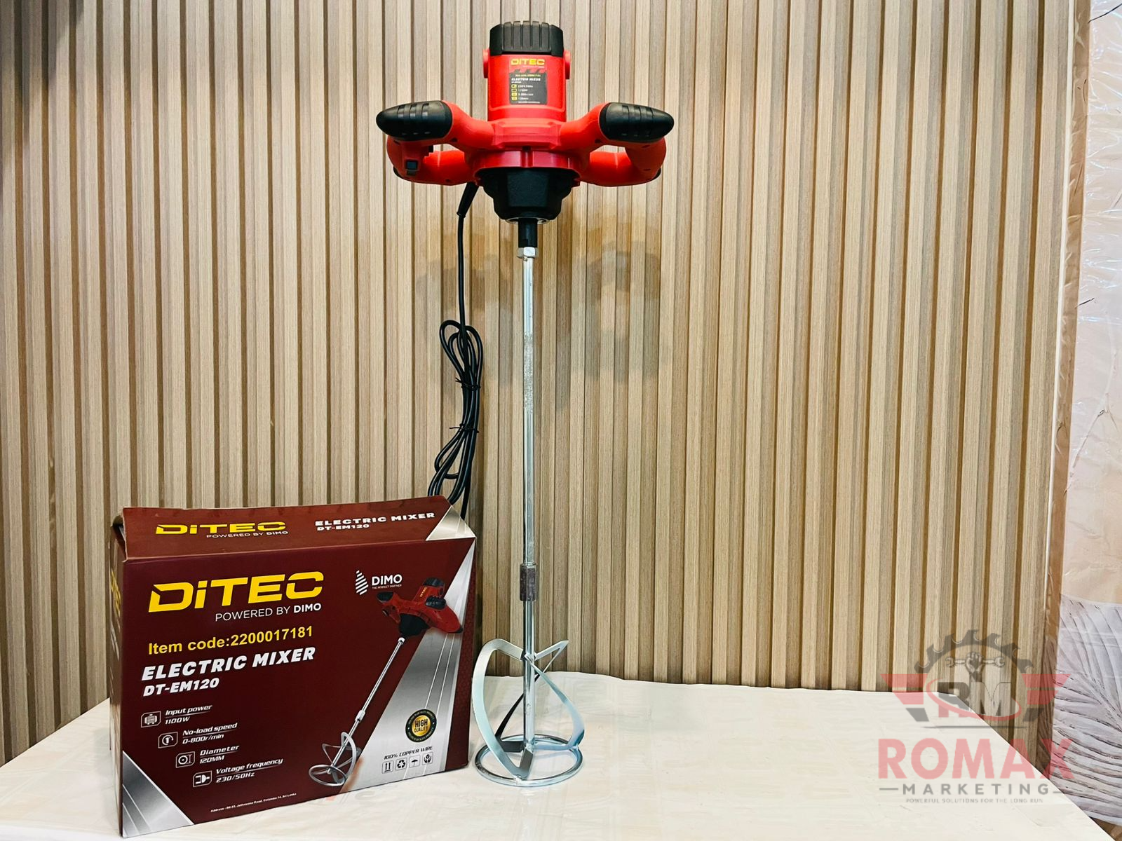 DIMO Di-Tec 1100W Electric Mixer