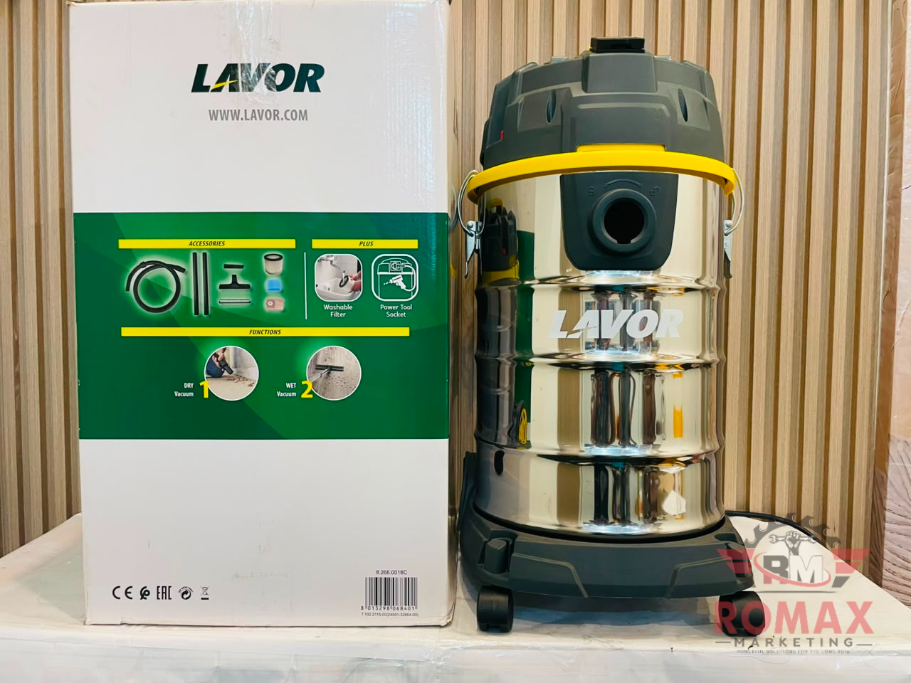Lavor (Italy) DOZZY 30 XE 30L Industrial Wet & Dry Vacuum Cleaner